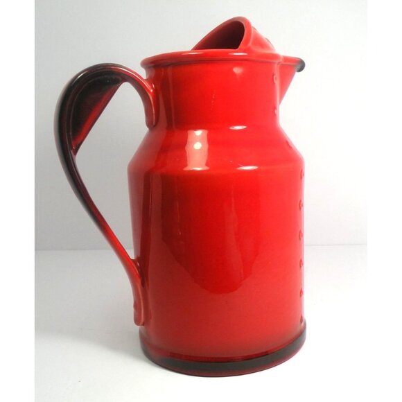 Metlox Vintage Mid Century Modern Poppy Trail 64 oz. Pitcher Cira 1950's - Picture 4 of 11